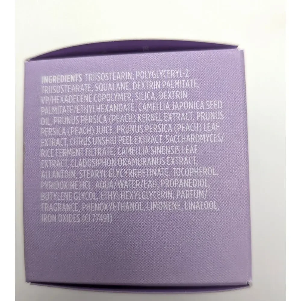 TATCHA The Kissu Lip Mask 9g 0.32 oz Overnight Peach Jelly Treatment NEW